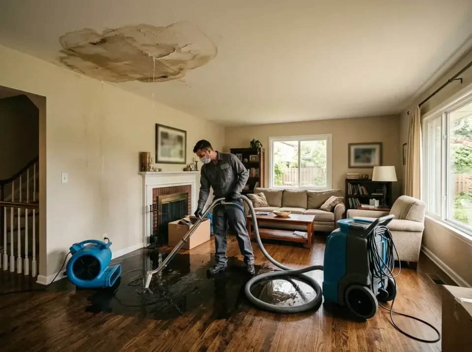 attic-pipe-burst-ceiling-drip-008 — frequently asked questions, Water Damage Restoration & Carpet Care in Richmond Hill, GA